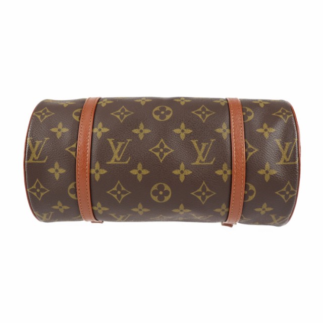 LOUIS VUITTON ルイ ヴィトン モノグラム パピヨン26 ハンドバッグ M51366 モノグラムキャンバス   ブラウン ゴールド金具  ビトン 【本物保証】