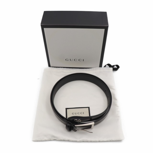 超美品 GUCCI グッチ 474313 ベルト 表記サイズ 100・40 レザー