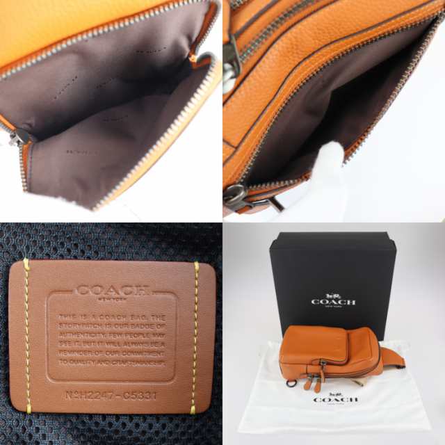 新品未使用展示品 COACH コーチ Gotham Pack ゴッサム パック C5331