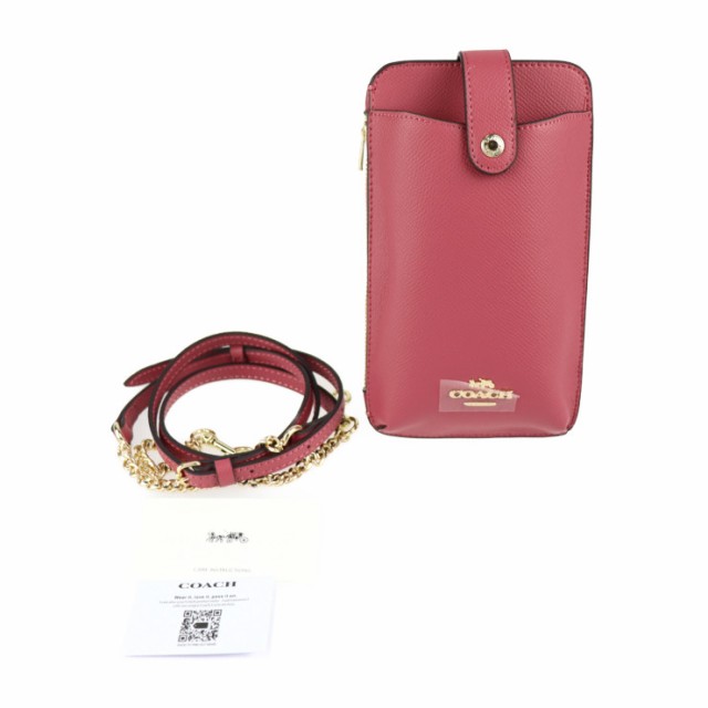 新品未使用展示品 COACH コーチ スマホショルダー C6884 ショルダー