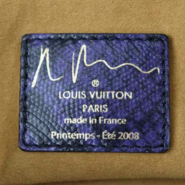 美品 LOUIS VUITTON ルイ ヴィトン ハートブレイク モノグラム・ジョークス M95740 トートバッグ コーティングキャンバス レザー  パープ