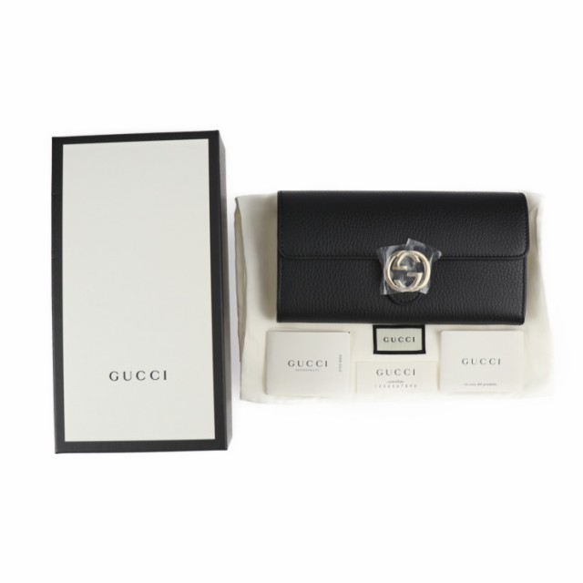 新品未使用展示品 GUCCI グッチ インターロッキングG 615524 二つ折り