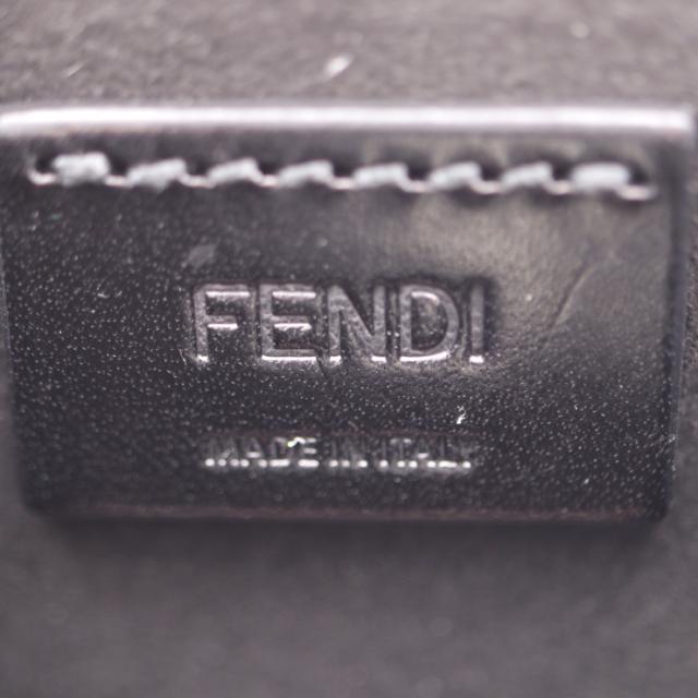 新古未使用展示品 FENDI フェンディ MINIBOX CHARM ミニボックス 7AR917 キーホルダー レザー ローズ バッグチャーム キーリング【本物保証】_6