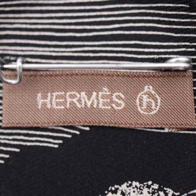 新古未使用展示品 HERMES エルメス ブローチGM プティアッシュ