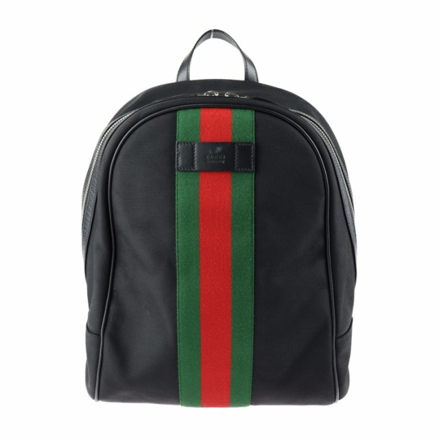 美品 GUCCI グッチ シェリーライン 630918 リュック・デイパック