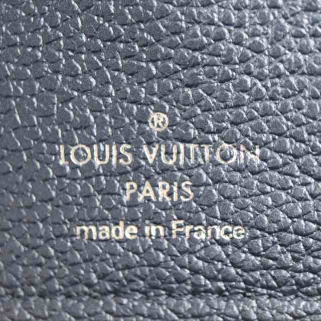 新古未使用展示品 LOUIS VUITTON ルイ ヴィトン ポルトフォイユ クレア M80943 二つ折り財布 モノグラムアンプラント  メタリックブルー