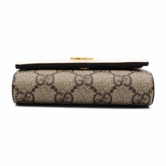 超美品 GUCCI グッチ ミディアムウォレット GG プチ マーモント 598587