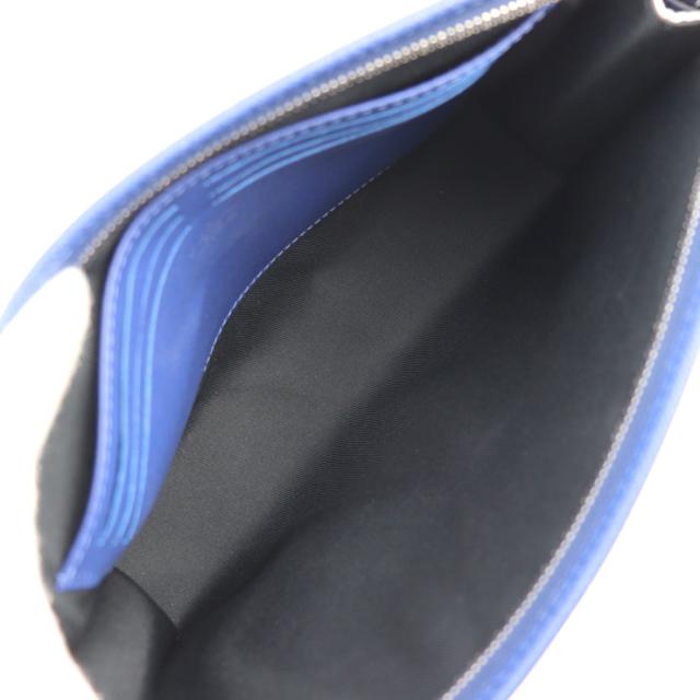 美品 LOUIS VUITTON ルイ ヴィトン ポシェット ヴォワヤージュ MM タイガ M30399 セカンドバッグ レザー コバルト ブルー クラッチバッグ ポーチ ビトン【本物保証】 その他バッグ