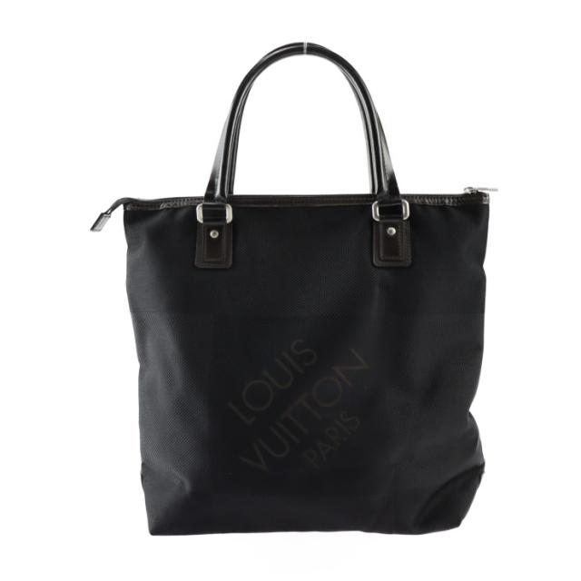 LOUIS VUITTON ルイ ヴィトン クガール ダミエジェアン M93085 トートバッグ キャンバス レザー ブラック ハンドバック【本物保証】_2
