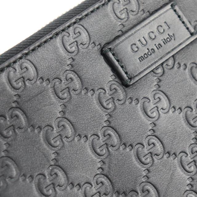 美品 GUCCI グッチ グッチシマ 473882 ショルダーバッグ レザー