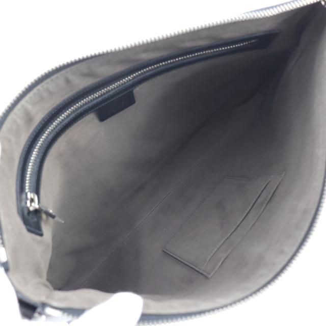 美品 GUCCI グッチ グッチシマ 473882 ショルダーバッグ レザー ブラック 2WAY セカンドバッグ ポーチ【本物保証】_8