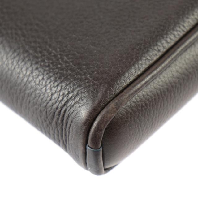 美品 LOUIS VUITTON ルイ ヴィトン ポルト オーディナチュール M95777 セカンドバッグ レザー ブラウン クラッチバッグ パソコンケース タブレットケース ビトン【本物保証】_4