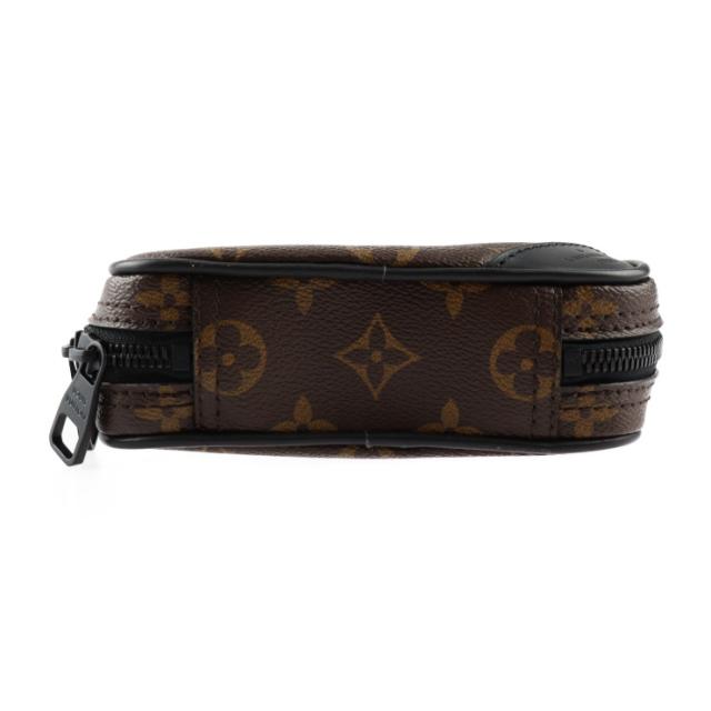 超美品 LOUIS VUITTON ルイ ヴィトン ソーラーレイ ユティリティ サイドバッグ モノグラム M44477 ショルダーバッグ PVC レザー ブラウン ボディバッグ ポーチ ビトン【本物保証】_4