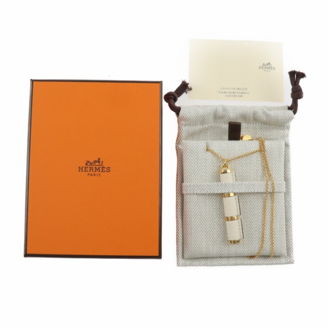 新古未使用展示品 HERMES エルメス シャルニエール GM 011084CC ネックレス ヴォースイフト メタル ナタ ペンダント【本物保証】