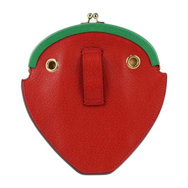 新品未使用展示品 GUCCI グッチ いちご型ポシェット フルティーニ 