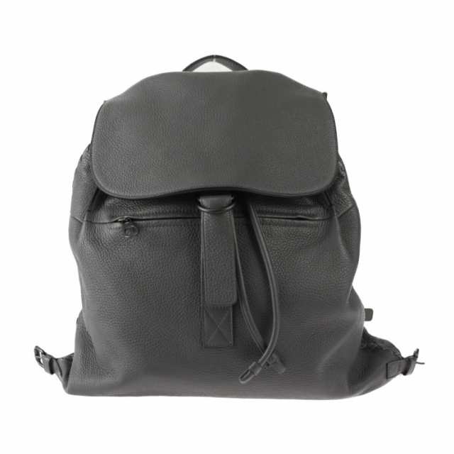 超美品 BOTTEGAVENETA ボッテガヴェネタ バックパック イントレチャート 392835 リュック・デイパック レザー グレー系【本物保証】の通販は