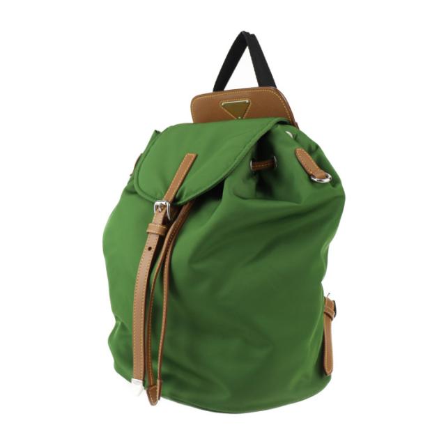 超美品 PRADA プラダ トライアングルロゴ 1BZ064 リュック