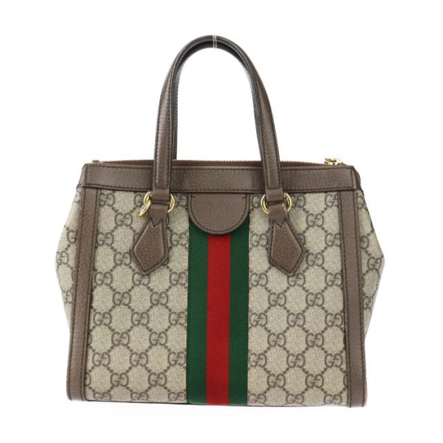 美品 GUCCI グッチ GG スモール トートバッグ シェリーライン 547551 