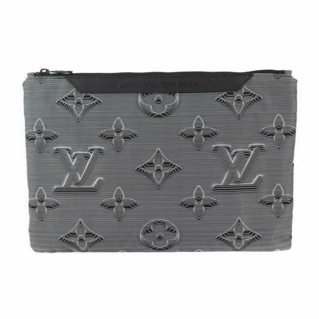 超美品 LOUIS VUITTON ルイ ヴィトン ポシェット リバーシブル ヴァージル アブロー「Louis Vuitton 2054」 M68777 セカンドバッグ ナイ