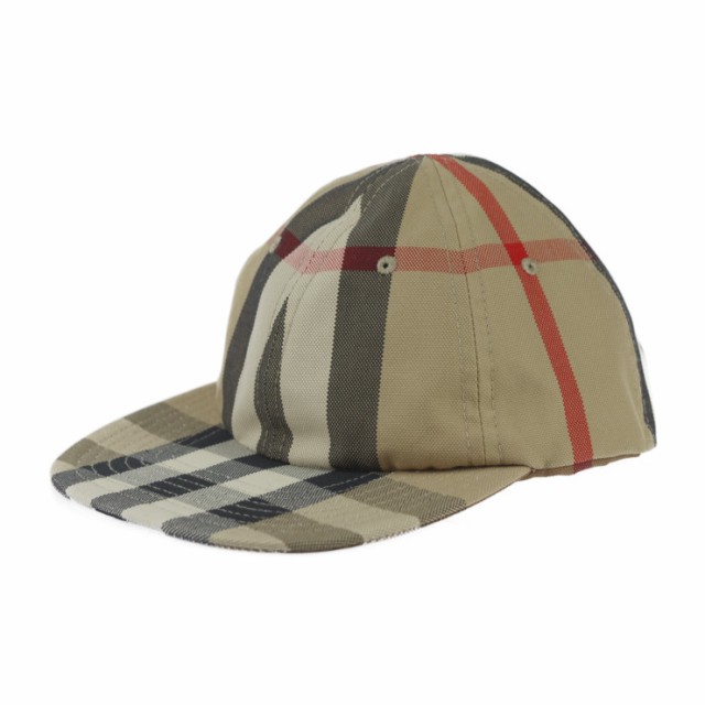 新品未使用展示品 BURBERRY バーバリー ベースボールキャップ 8056296 キャップ 表記サイズ 56 コットン ベージュ系 帽子【本物保証】