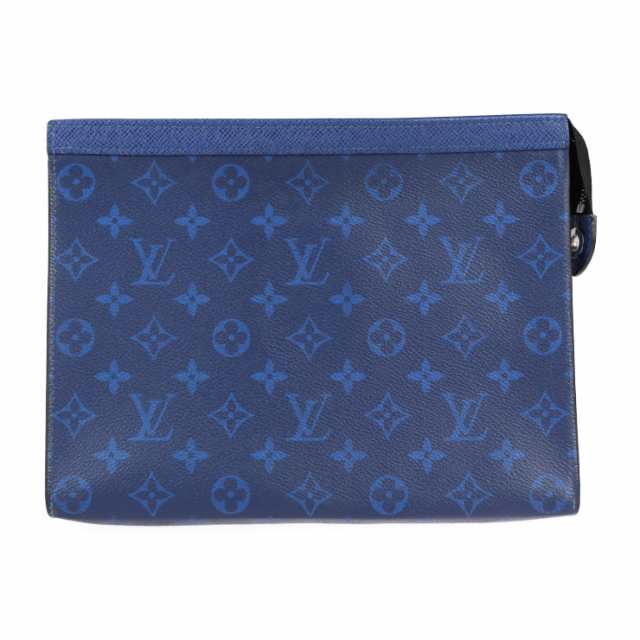 美品 LOUIS VUITTON ルイ ヴィトン ポシェット ヴォワヤージュMM タイガラマ M30423 セカンドバッグ モノグラムエクリプス タイガレザー