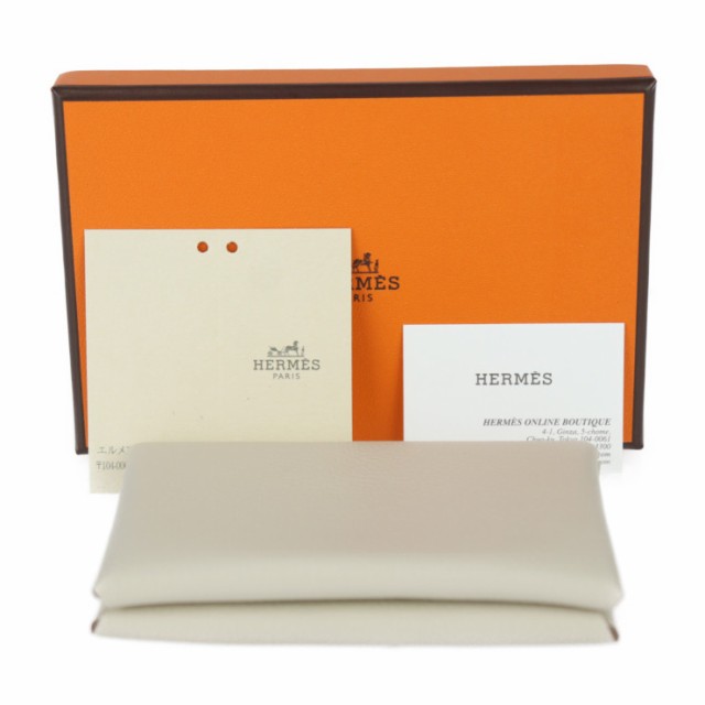 新品未使用展示品 HERMES エルメス カルヴィ - カードケース エバーカラー べトン 名刺入れ B刻印【本物保証】