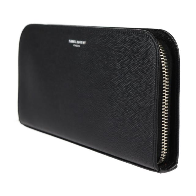 超美品 SAINT LAURENT PARIS サンローランパリ ラウンドジップ 