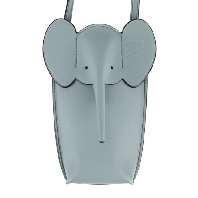 超美品 LOEWE ロエベ ANIMALES エレファントモチーフ ポケット