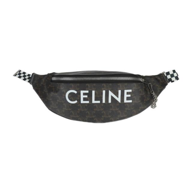 超美品 CELINE セリーヌ トリオンフ ベルトバッグ 19597 2DDE