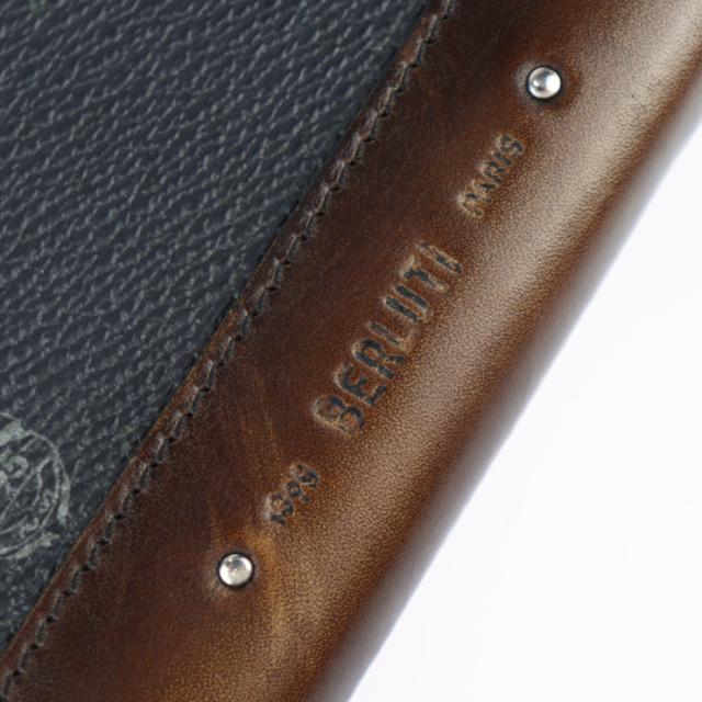 美品 Berluti ベルルッティ ニノ ミディアム - 長財布 PVC レザー