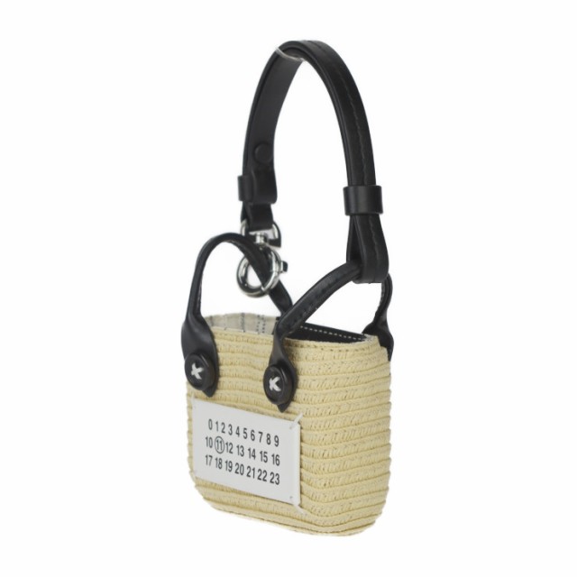 超美品 Maison Margiela メゾン マルジェラ マイクロ ペーパトート バッグチャーム SA1VL0006 ハンドバッグ セルロース織布×レザー ナチュラル【本物保証】の通販は 超美品 Maison Margiela メゾン マルジェラ マイクロ ペーパトート バッグチャーム SA1VL0006 ハンドバッグ セルロース織布×レザー ナチュラル【本物保証】の通販は