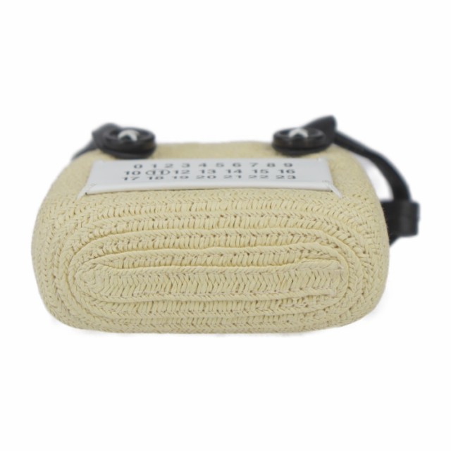 超美品 Maison Margiela メゾン マルジェラ マイクロ ペーパトート バッグチャーム SA1VL0006 ハンドバッグ セルロース織布×レザー ナチュラル【本物保証】の通販は 超美品 Maison Margiela メゾン マルジェラ マイクロ ペーパトート バッグチャーム SA1VL0006 ハンドバッグ セルロース織布×レザー ナチュラル【本物保証】の通販は