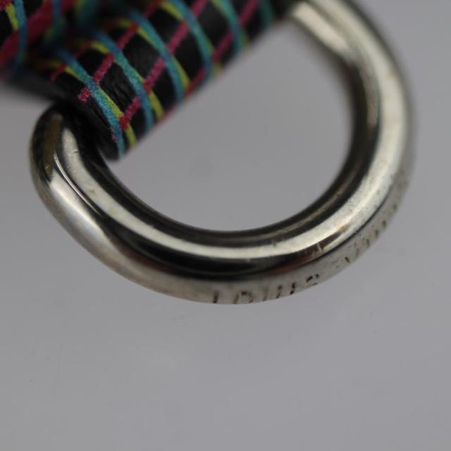 超美品 LOUIS VUITTON ルイ ヴィトン キリガミ ネックレス モノグラム LVポップ M68613 カードケース カーフレザー ブルー系 チェーン マルチケース 小物入れ 名刺入れ ペンダント【本物保証】_8