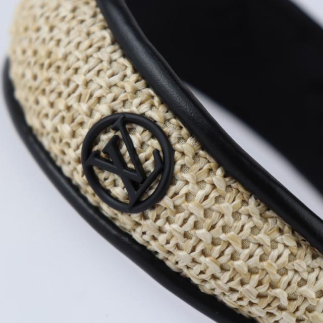 ヴィトン ヘットバンド・ラフィア ヘアバンド カチューシャ