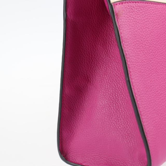 超美品 VERSACE ヴェルサーチ VIRTUS ヴィルトゥス 1005960 ハンドバッグ レザー マゼンタ系 2WAY ショルダーバッグ【本物保証】 超美品 VERSACE ヴェルサーチ VIRTUS ヴィルトゥス 1005960