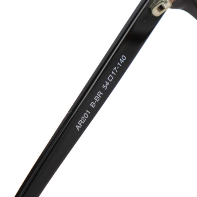 新古未使用展示品 AVIREX アヴィレックス 伊達メガネ AR201 B-BR メガネ 表記サイズ 54□17-140 プラスチック ブラウン メガネフレーム アジアンフィット【本物保証】_5