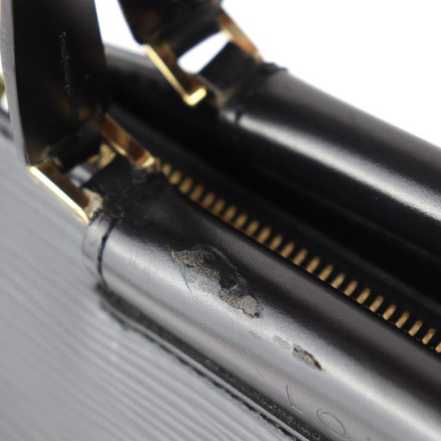 LOUIS VUITTON ルイ ヴィトン フィガリ MM エピ M52002 ハンドバッグ レザー ブラック ゴー【本物保証】_5