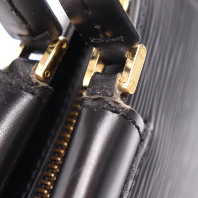 LOUIS VUITTON ルイ ヴィトン フィガリ MM エピ M52002 ハンドバッグ レザー ブラック ゴー【本物保証】_6