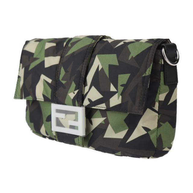 希少★FENDI フェンディ 迷彩 カモフラージュバグズ カードホルダー 超美品 FENDI フェンディ マンマバケッド カモフラージュ ショルダー