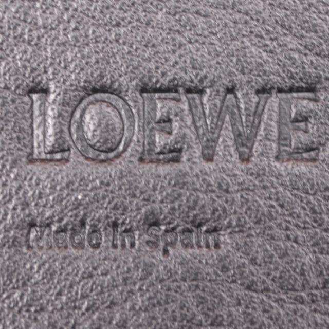 超美品 LOEWE ロエベ デグレード パズル バンドリエール 90 ショルダーストラップ 125.99UR71 クラシックカーフスキン ピンク×レッド×パープル×ブラック シルバー金具 替えストラップ【本物保証】
