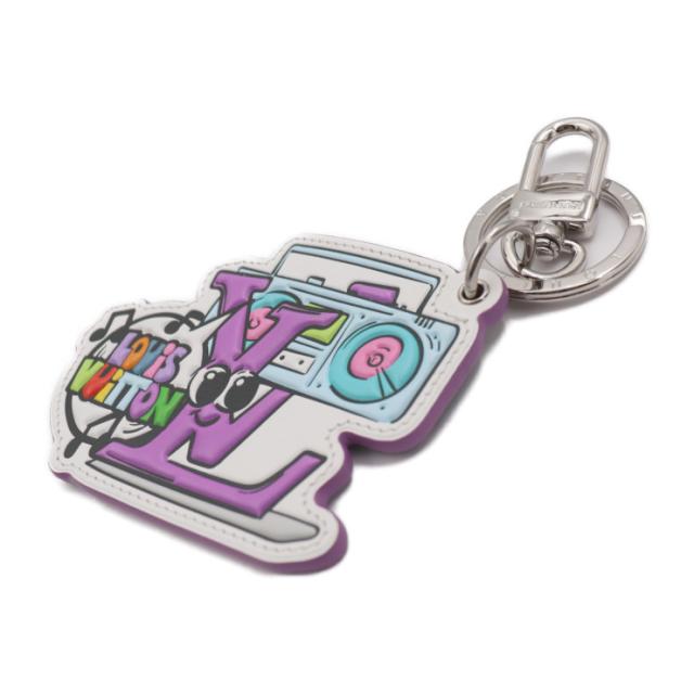 超美品 ルイ ヴィトン モノグラム コミックス キーホルダー MP3456
