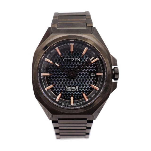 新品未使用展示品 CITIZEN シチズン メカニカル 830 Series 8 腕時計 NA1015-81Z ステンレススチール グレー系 自動巻【本物保証】