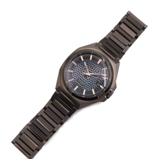 新品未使用展示品 CITIZEN シチズン メカニカル 830 Series 8 腕時計 NA1015-81Z ステンレススチール グレー系 自動巻【本物保証】_6