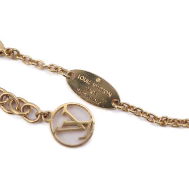LOUIS VUITTON ルイ ヴィトン コリエ L TO V ネックレス M80259 メタル 