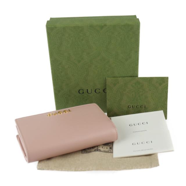 GUCCI】グッチ『グッチ スクリプト ジップアラウンドウォレット