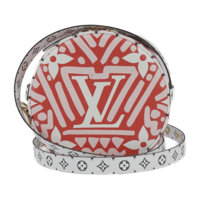 超美品 ルイヴィトン ボワットシャポースープル LVクラフティ モノグラム ジャイアント ショルダーバッグ M453【本物保証】