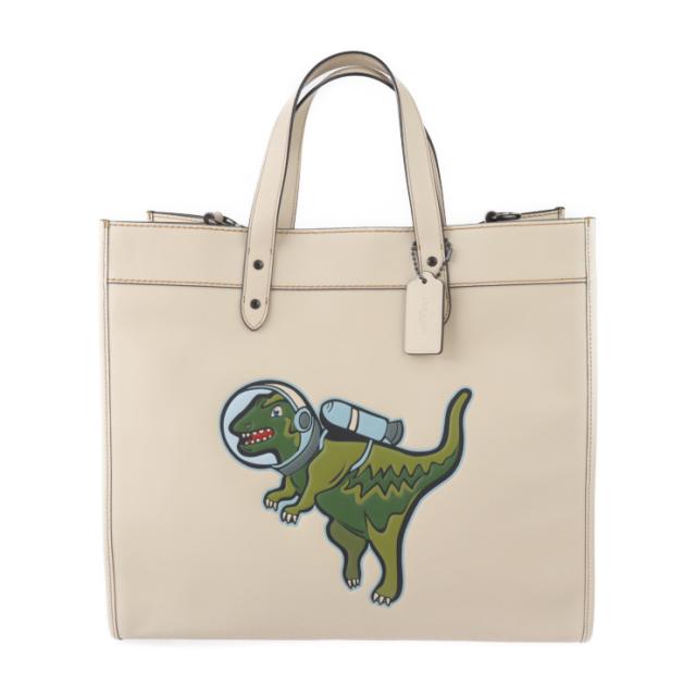 超美品 COACH コーチ フィールド トート 40 レキシー スペース CG592 トートバッグ レザー ベージュ【本物保証】_1