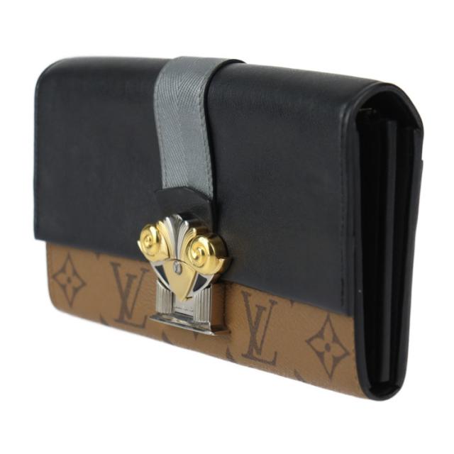 美品 LOUIS VUITTON ルイ ヴィトン ポルトフォイユ サラ 長財布 M64488 モノグラムリバース カ【本物保証】_1