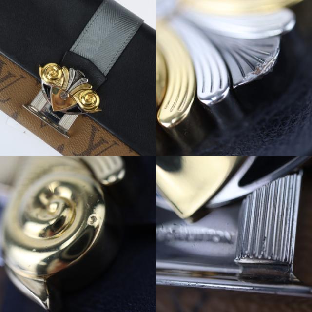 美品 LOUIS VUITTON ルイ ヴィトン ポルトフォイユ サラ 長財布 M64488 モノグラムリバース カ【本物保証】_8