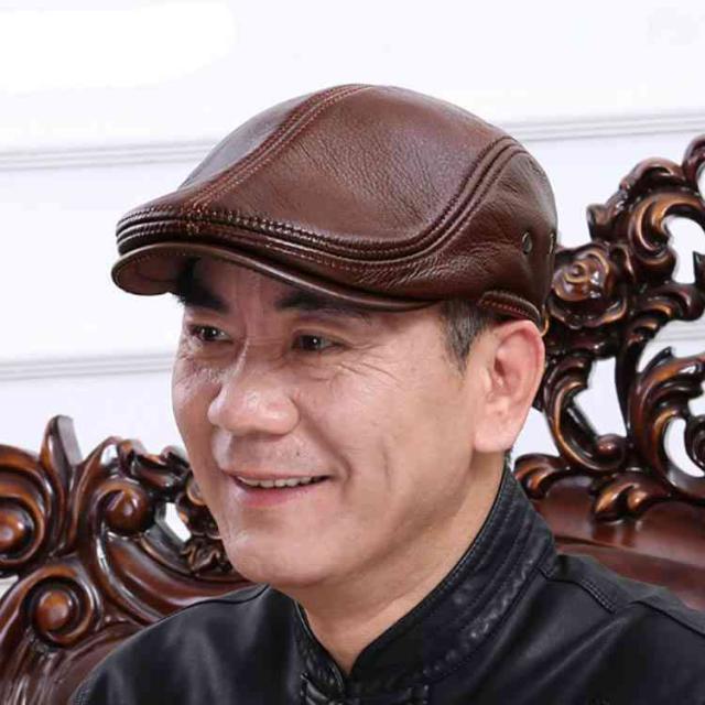 帽子 ハンチング帽 帽子 耳あて付 メンズファッション 本革 レザー メンズキャップの通販はau Pay マーケット Mmc